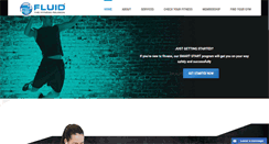 Desktop Screenshot of fluidfitness.in